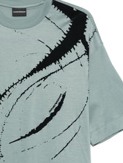 Emporio Armani T-shirts and Polos Clear Blue