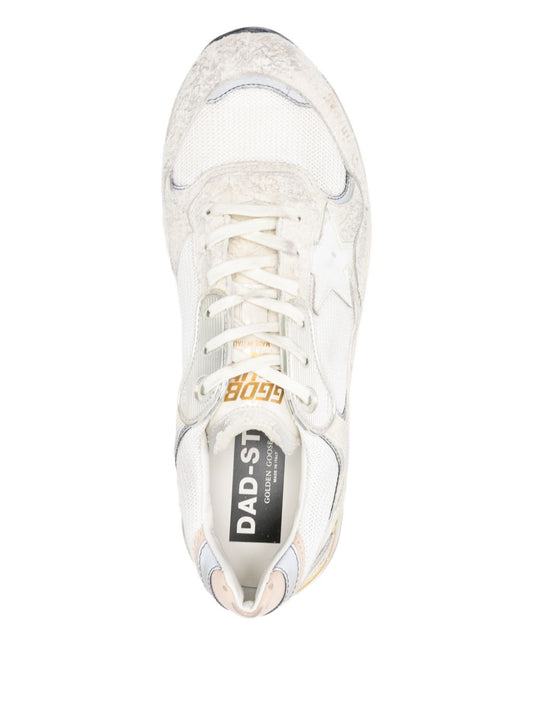 Golden Goose Sneakers White — Panelled Running Dad Style