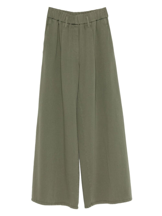 Forte Forte Khaki Trousers — Fluid Effortless Fit
