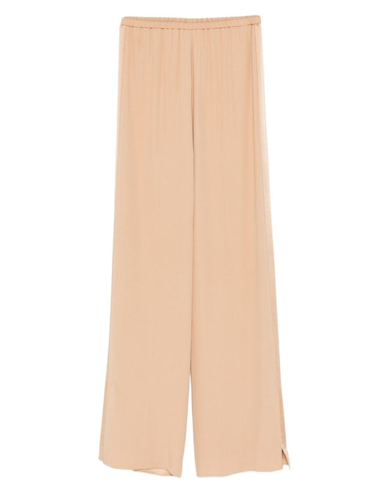 Forte Forte Beige Trousers — Fluid Comfort & Tailored Grace