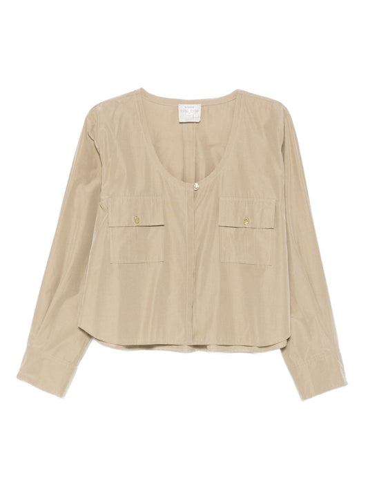 Forte Forte Beige Shirt — Tailored Lightweight Shirt