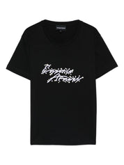 Emporio Armani T-shirts and Polos Black
