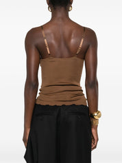 Saint Laurent  Top Brown