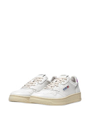 Autry Sneakers Purple — Women's Leather Low Top