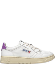 Autry Sneakers Purple — Women's Leather Low Top