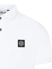 Stone Island T-shirts and Polos White