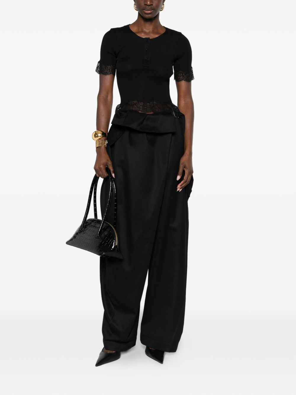 Saint Laurent  T-shirts and Polos Black