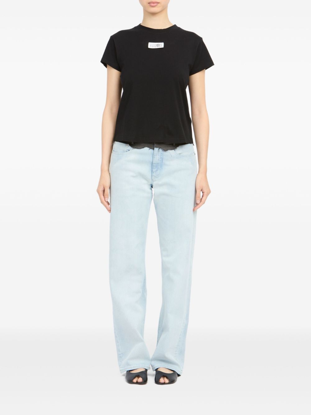 MM6 Maison Margiela T-shirts and Polos Black