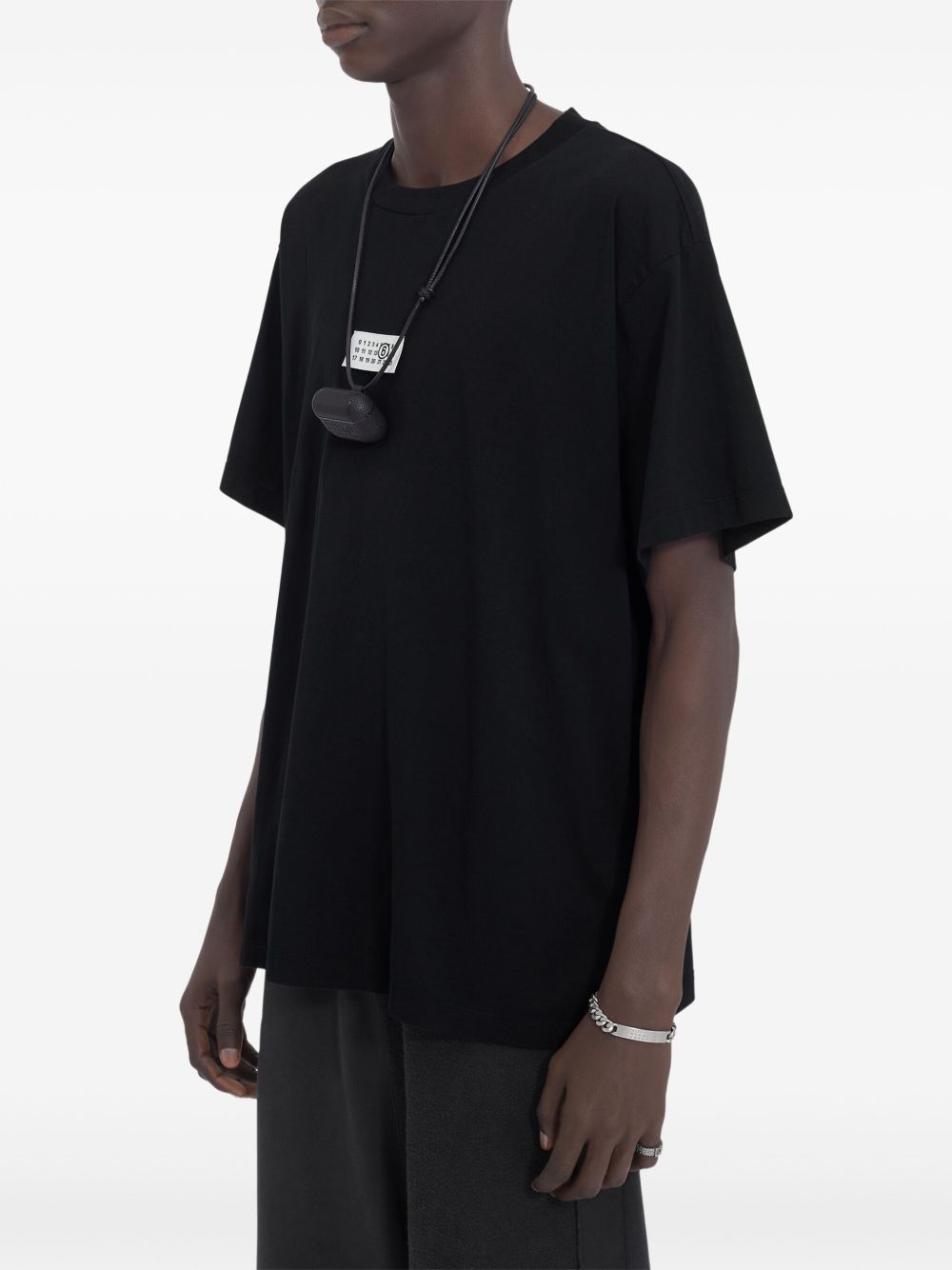 MM6 Maison Margiela T-shirts and Polos Black