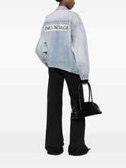 Balenciaga Jackets Clear Blue
