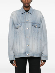 Balenciaga Jackets Clear Blue