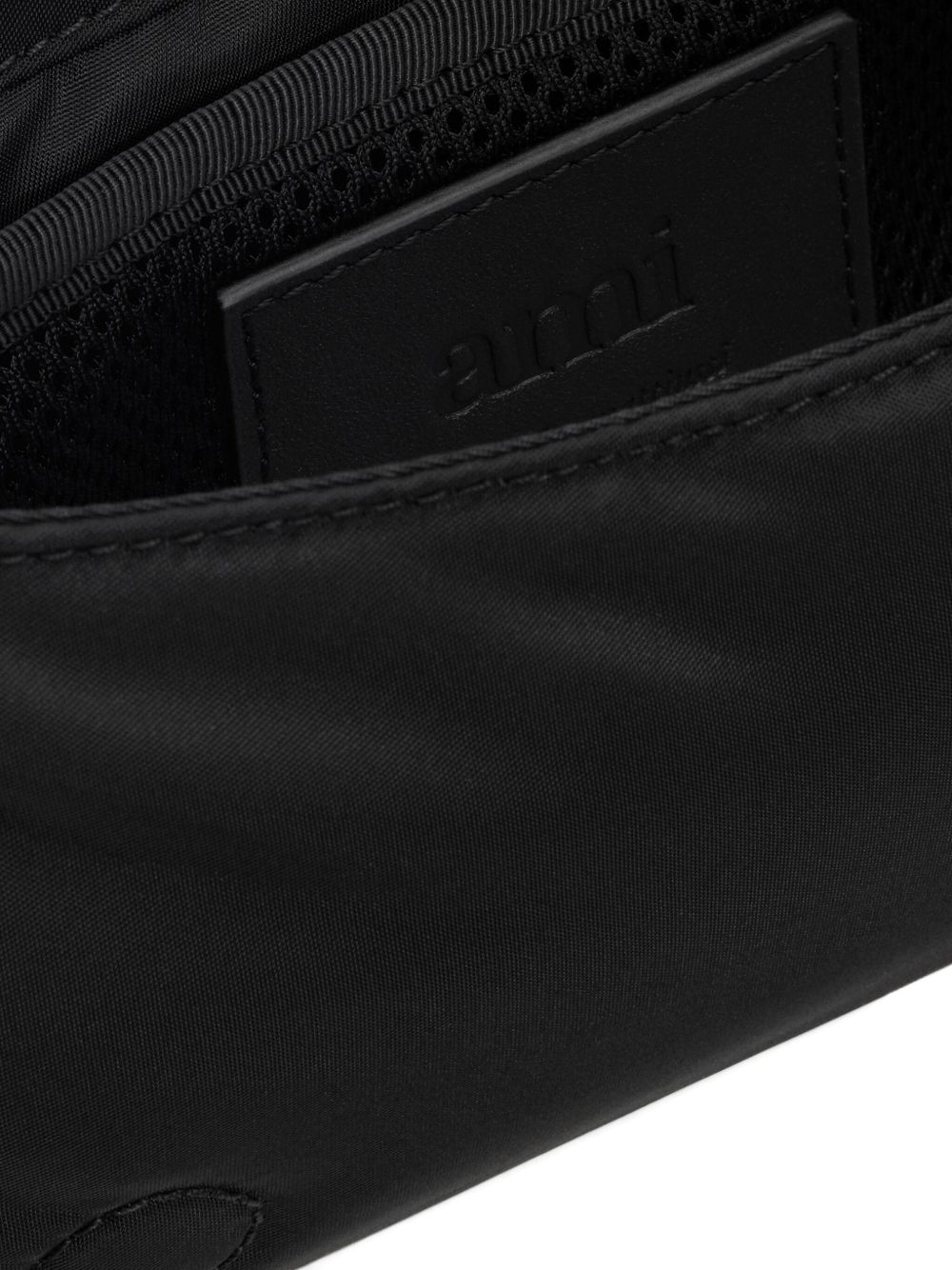 Ami Paris Marcel Crossbody Bag — Black Clutch