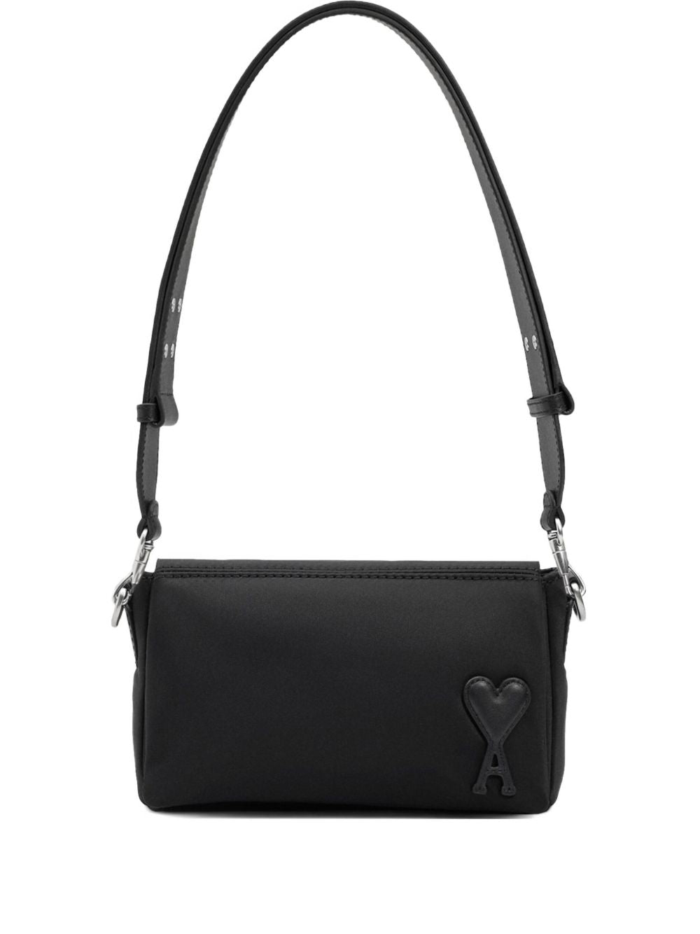 Ami Paris Marcel Crossbody Bag — Black Clutch