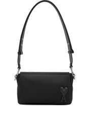 Ami Paris Marcel Crossbody Bag — Black Clutch