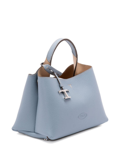 Tod'S Clear Blue Shopper Bag — New In Leather Tote