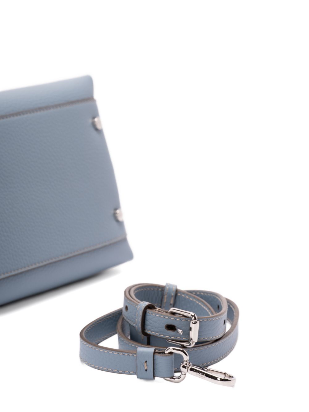 Tod'S Clear Blue Shopper Bag — New In Leather Tote