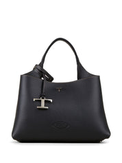 Tod'S Black Leather Shopper Bag – New In