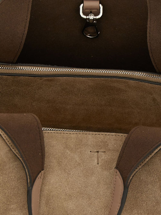 Tod'S Mini Shopper Bag - Light Brown Leather Tote