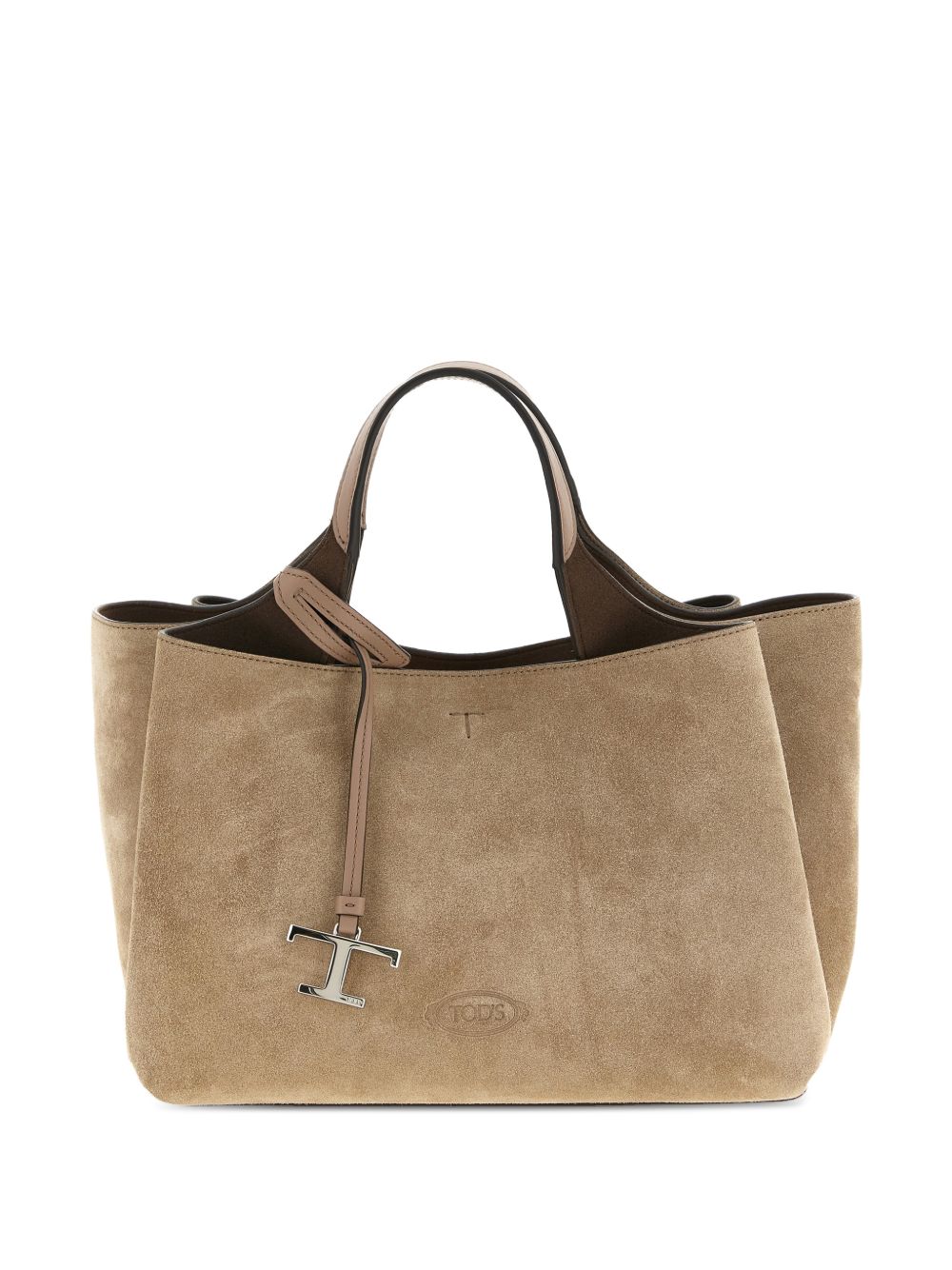 Tod'S Mini Shopper Bag - Light Brown Leather Tote