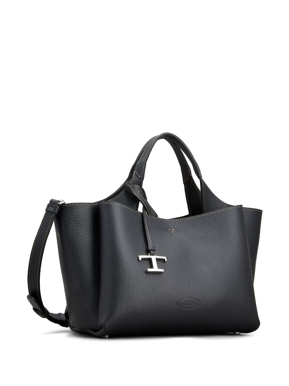 Tod'S Black Leather Shopper Bag - Mini Tote, €690