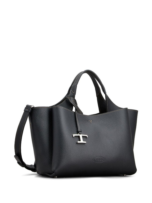 Tod'S Black Leather Shopper Bag - Mini Tote, €690