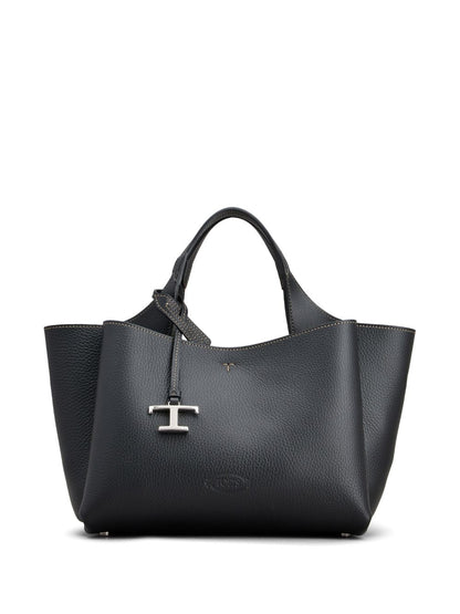 Tod'S Black Leather Shopper Bag - Mini Tote, €690