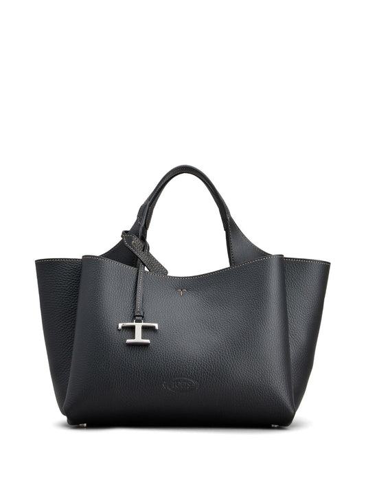 Tod'S Black Leather Shopper Bag - Mini Tote, €690