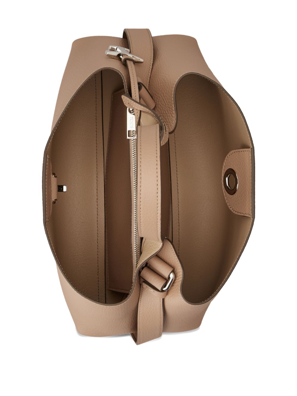 Tod'S Powder Handbag — Small Leather Tote | Tod'S