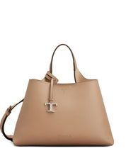 Tod'S Powder Handbag — Small Leather Tote | Tod'S