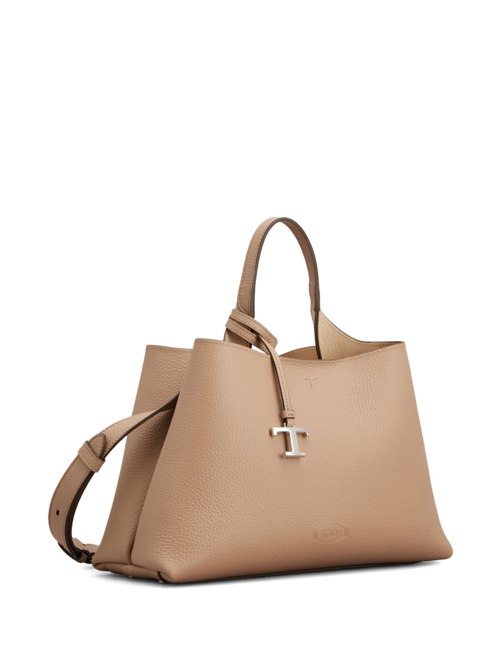 Tod'S Powder Handbag — Small Leather Tote | Tod'S