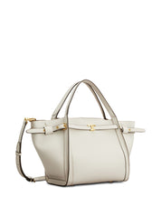 Tod'S White Shopper Bag — Small Leather Tote | Aumifour