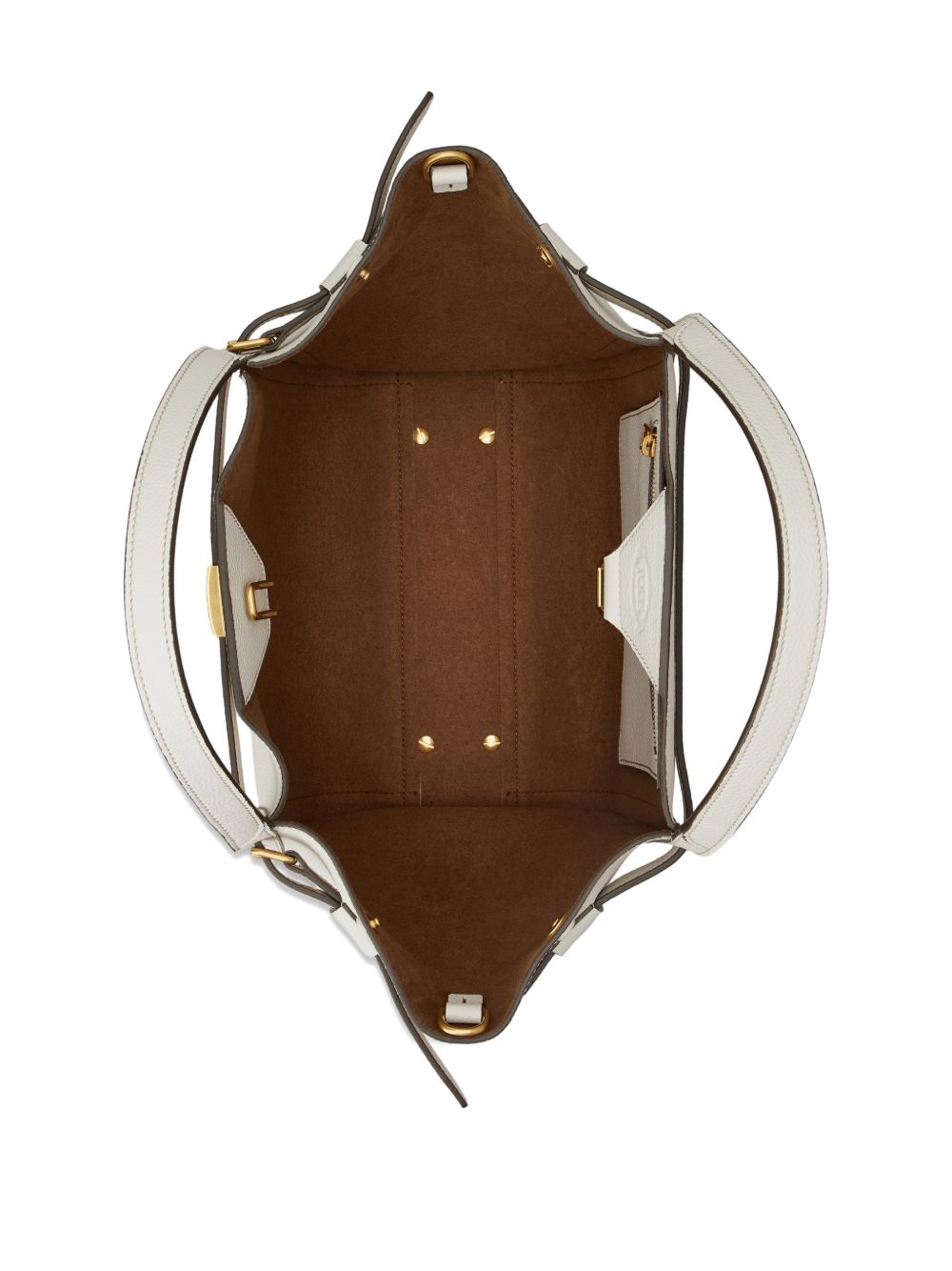 Tod'S White Shopper Bag — Small Leather Tote | Aumifour