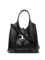 Tod's T Timeless Mini Leather Shopping Bag