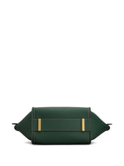 Tod'S Green Shopper Bag — Medium Leather Tote