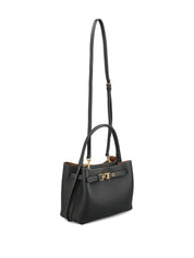 Tod'S Mini Black Handbag — Top Handle Shoulder Bag
