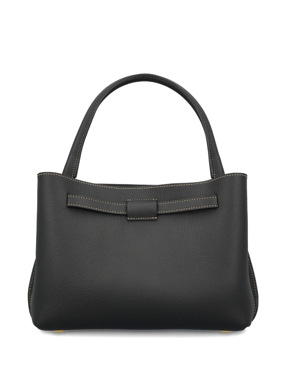 Tod'S Mini Black Handbag — Top Handle Shoulder Bag