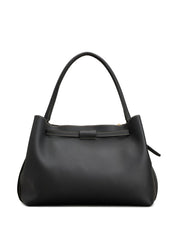 Tod'S Black Handbag – Top Handle Shoulder Bag