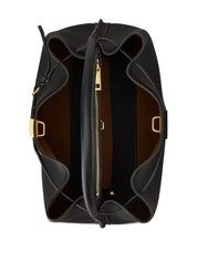 Tod'S Black Handbag – Top Handle Shoulder Bag