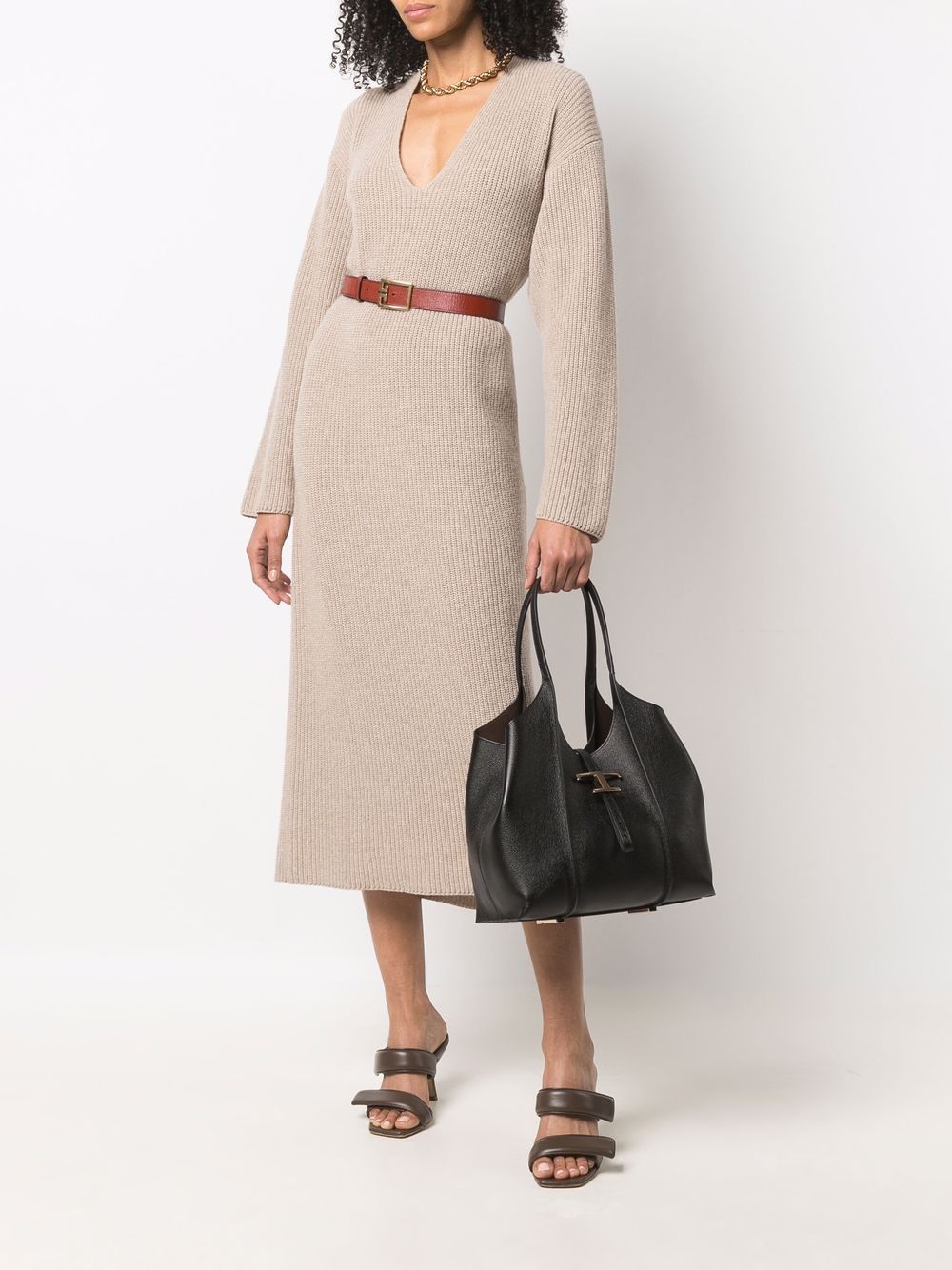Tod'S Black Shopper Bag — Timeless Leather Tote