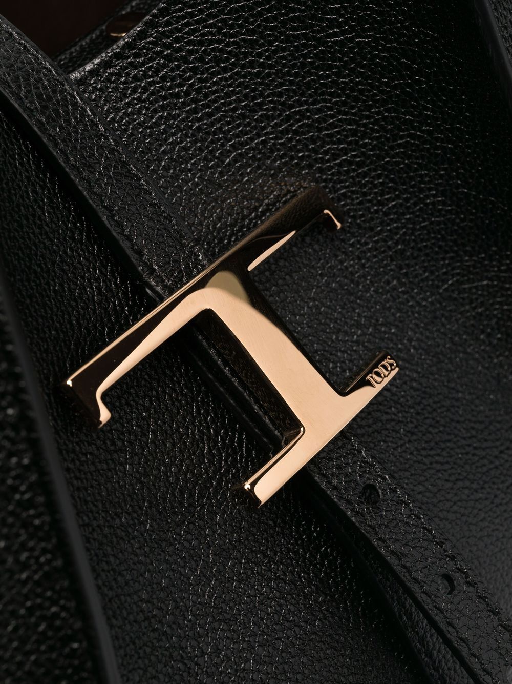 Tod'S Black Shopper Bag — Timeless Leather Tote