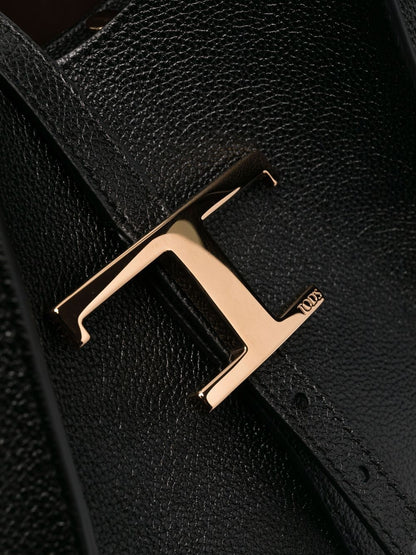 Tod'S Black Shopper Bag — Timeless Leather Tote