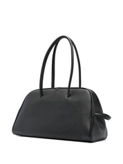 JACQUEMUS Black Leather Shopper — Le Turismo
