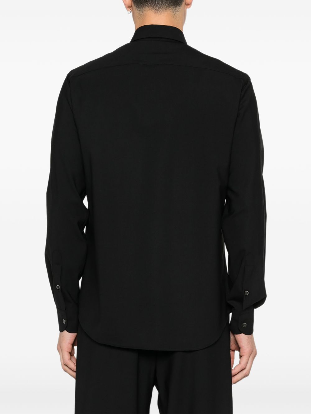 Emporio Armani E.ARMANI EXCLUSIVE PRE Shirts Black