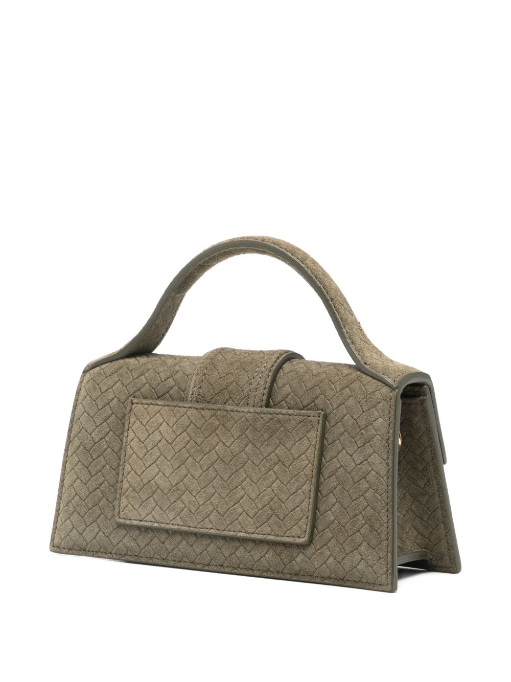 JACQUEMUS Le Bambino Green Handbag — Leather