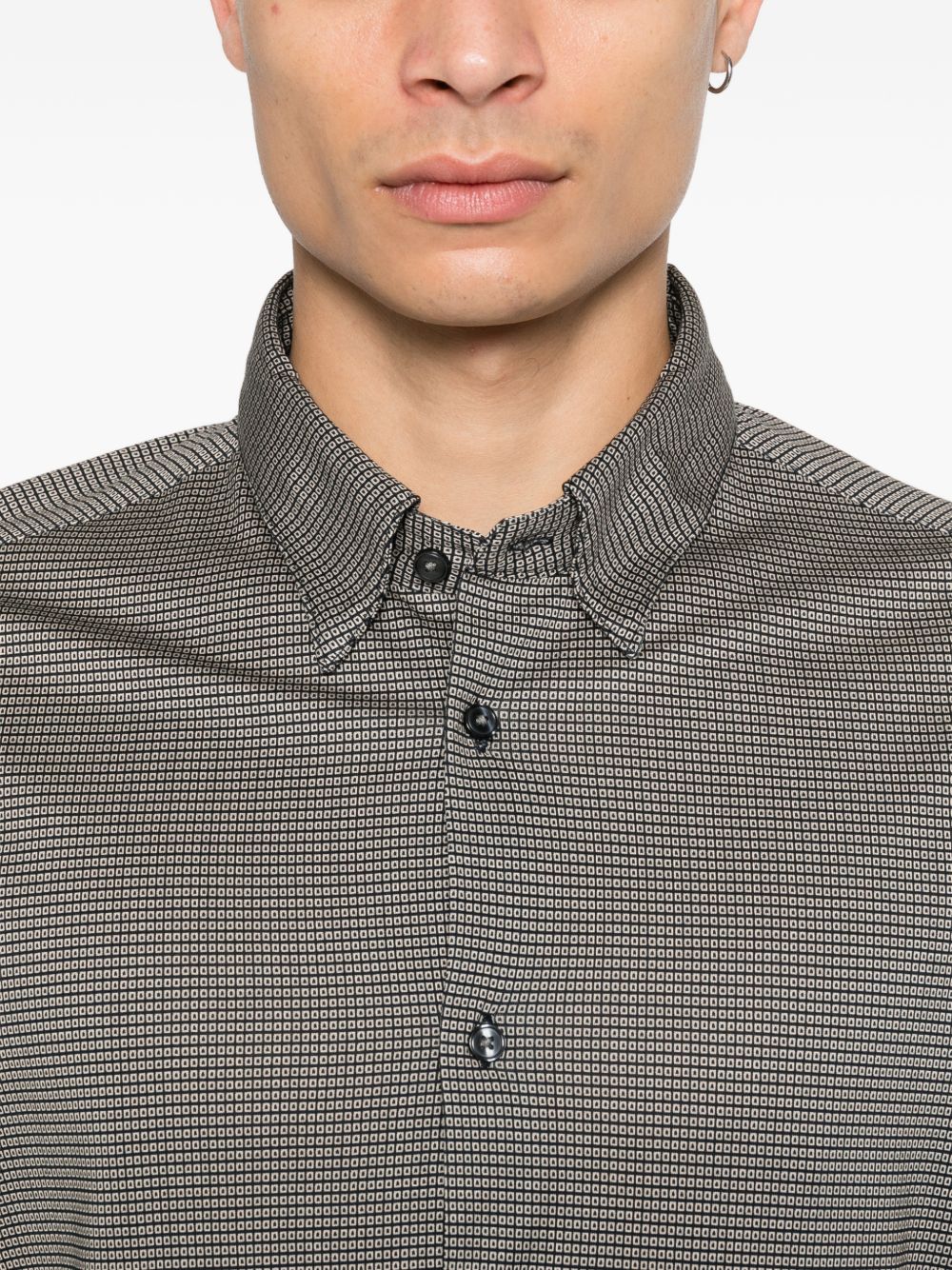 Emporio Armani Shirts Black