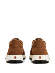 Tod'S Brown Sneakers — Suede Leather Casual Trainers