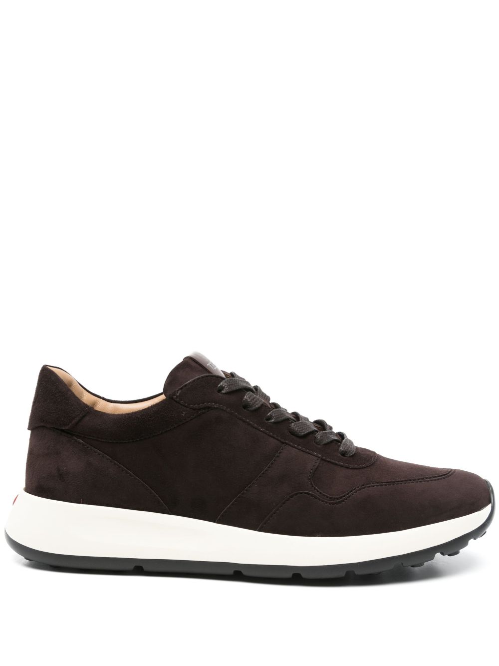 Tod'S Brown Sneakers — Men's Suede Rubber Sole (New)