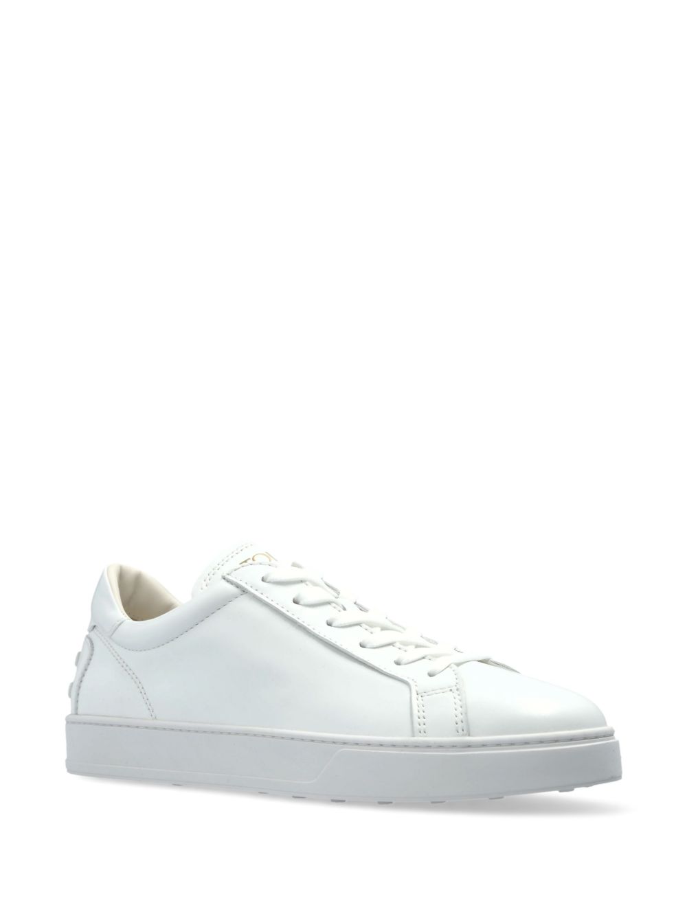 Tod'S White Leather Sneakers for Women — Elegant Comfort