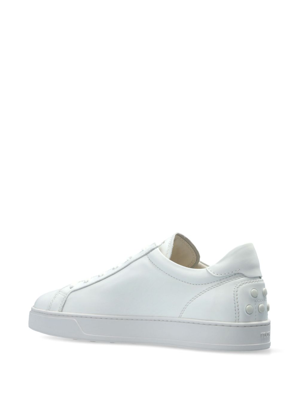 Tod'S White Leather Sneakers for Women — Elegant Comfort