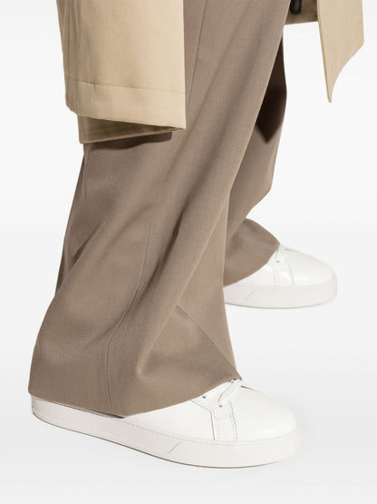 Tod'S White Leather Sneakers for Women — Elegant Comfort